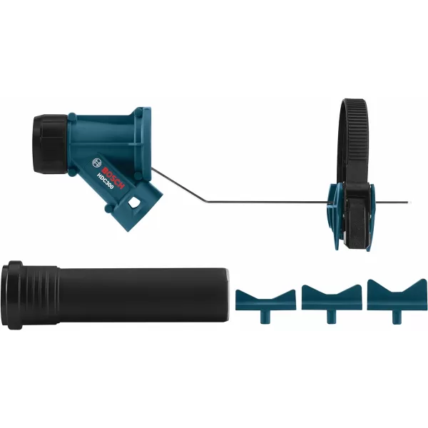 BOSCH HDC300 SDS-Max and Spline Hammer Dust Collection Attachment,Black