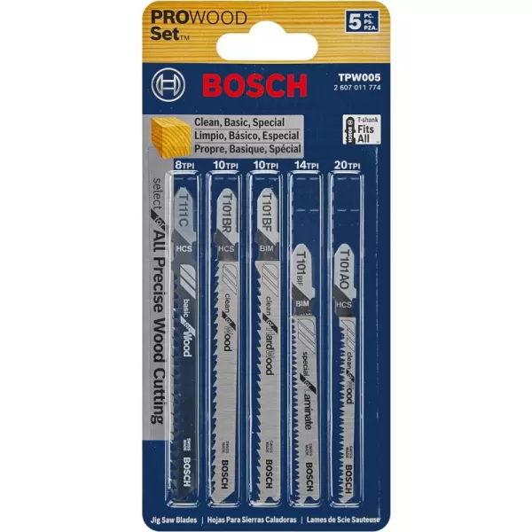 5-Pack Wood