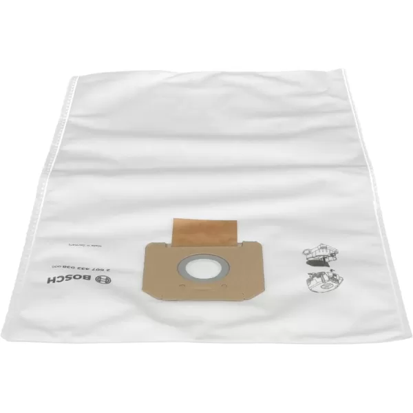 BOSCH VB140F 5-Pack Fleece Filter Bag for use with VAC140 Dust Extractor, 14-Gallon , White