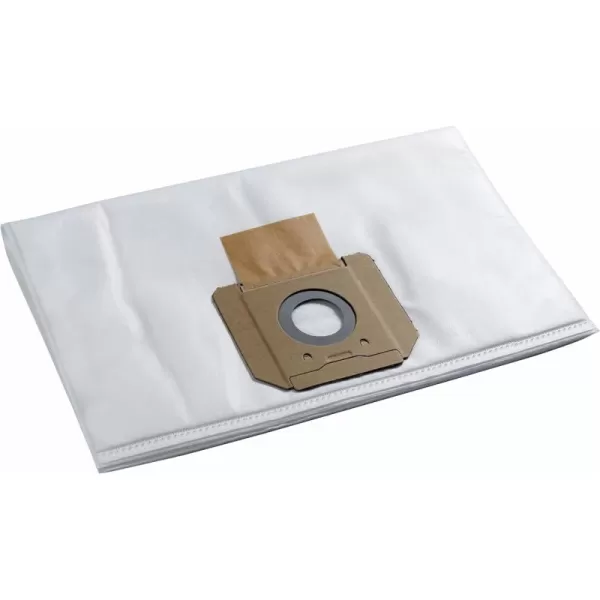 BOSCH VB140F 5-Pack Fleece Filter Bag for use with VAC140 Dust Extractor, 14-Gallon , White