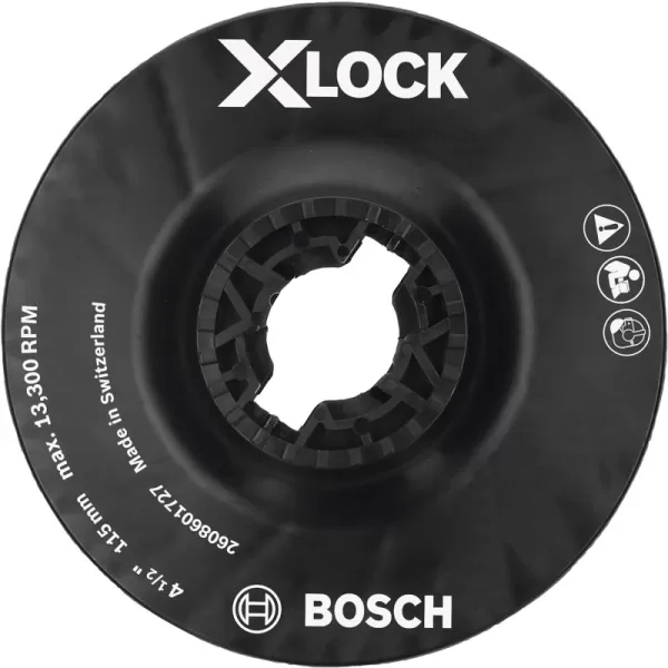 4-1/2 In. X-LOCK Backing Pad