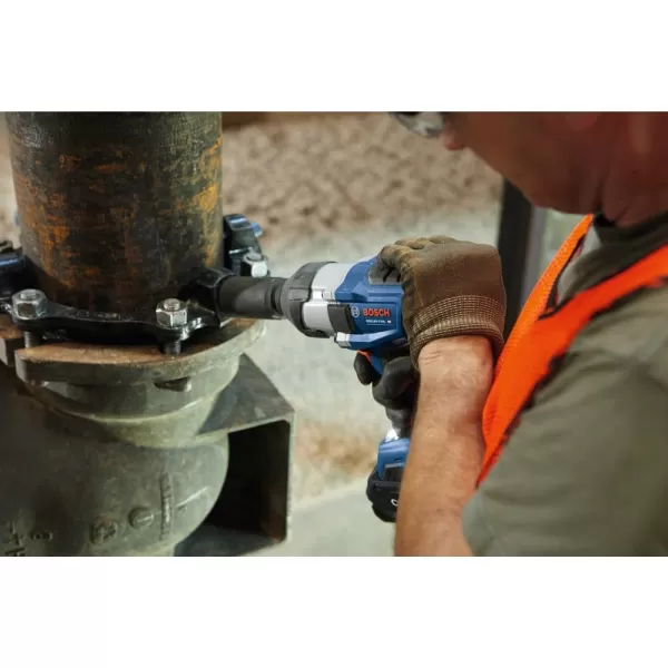 BOSCH GDS18V-770CN PROFACTOR™ 18V Connected-Ready 3/4 In. Impact Wrench with Friction Ring and Thru-Hole 