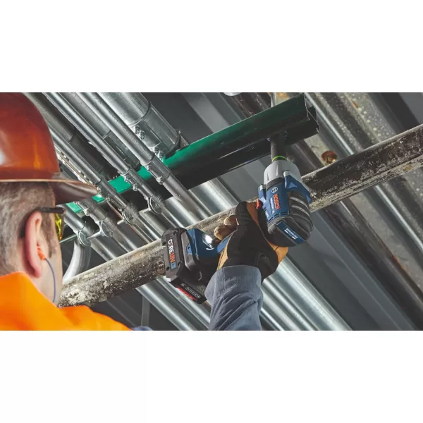 BOSCH GDS18V-330CN 18V Brushless Connected-Ready 1/2 In. Mid-Torque Impact Wrench with Friction Ring and Thru-Hole 