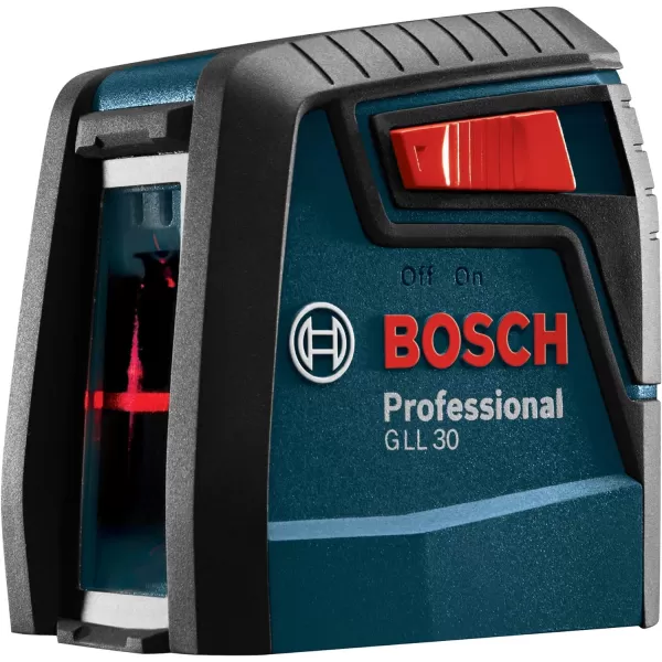BOSCH GLL50-20 Cross Line Laser, Self Leveling, 50ft Range and Magnetic Laser Mount