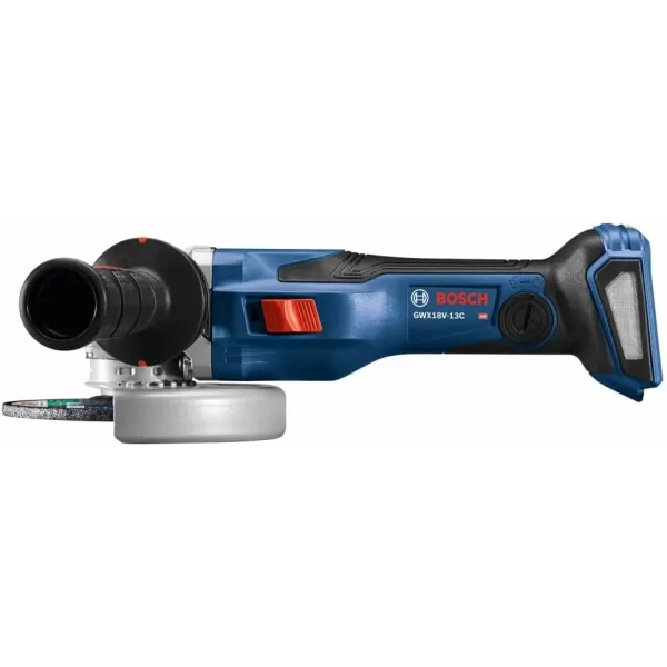 BOSCH GWX18V-13PB14 PROFACTOR™ 18V X-LOCK 5 – 6 In. Angle Grinder with Paddle Switch and  CORE18V® 8 Ah High Power Battery