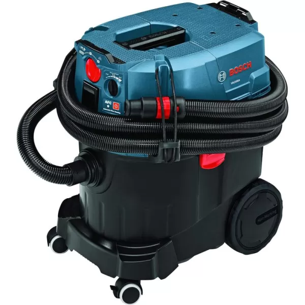 BOSCH 9 Gallon Dust Extractor with Auto Filter Clean and HEPA Filter VAC090AH VAC011 Vacuum Cleaner Wand Kit, Black