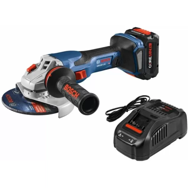 BOSCH GWS18V-13PN PROFACTOR™ 18V 5 – 6 In. Angle Grinder with Paddle Switch 