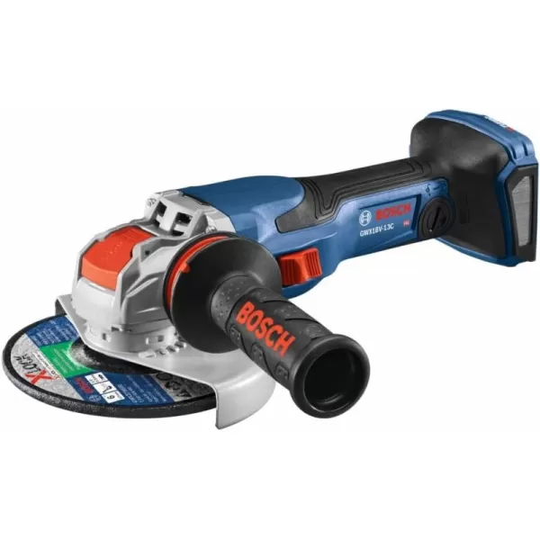 BOSCH GWX18V-13PB14 PROFACTOR™ 18V X-LOCK 5 – 6 In. Angle Grinder with Paddle Switch and  CORE18V® 8 Ah High Power Battery