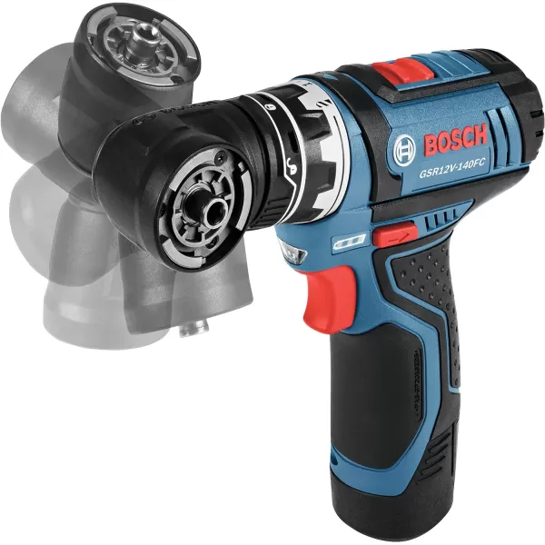 Bosch 12V 5-in-1 Cordless Electric Screwdriver Kit + 12V Max 3.0 Ah Lithium-Ion Battery