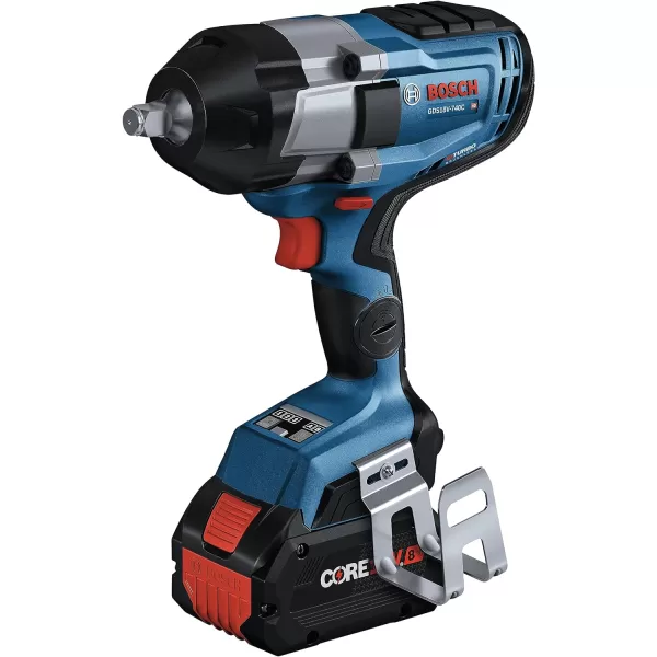 Bosch GDS18V-740CB14-RT 18V PROFACTOR Brushless Lithium-Ion 1/2 in. Cordless Connected-Ready Impact Wrench Kit with Friction Ring  