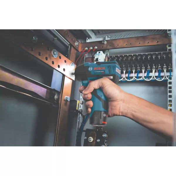 Bosch PS82-02-RT 12V MAX 2.0 Ah Cordless Lithium-Ion EC Brushless 3/8 in. Impact Wrench Kit 
