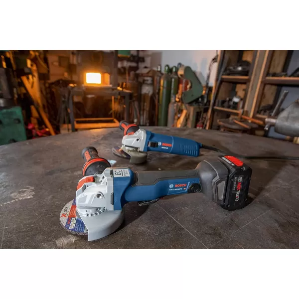 BOSCH CWX27M450 4-1/2 In. x .098 In. X-LOCK Metal Cutting Abrasive Wheel 30 Grit Compatible with 7/8 In. Arbor Type 27A  for Applications in Metal Cutting