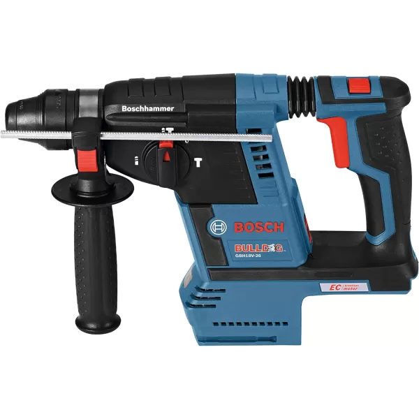 BOSCH GBH18V-26 Bare-Tool 18V Lithium-Ion Brushless 1" SDS-plus Bulldog Rotary Hammer
