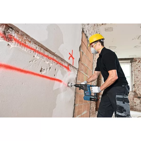 BOSCH GBH18V-26 Bare-Tool 18V Lithium-Ion Brushless 1" SDS-plus Bulldog Rotary Hammer