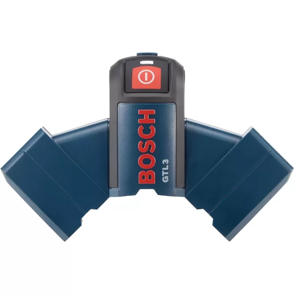 BOSCH GTL3 65 Ft Wall &amp; Floor Covering Laser, Includes 4 AA Batteries, Versatile Steel Positioning Plate, Laser Target, &amp; Pouch