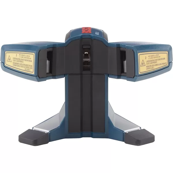 BOSCH GTL3 65 Ft Wall &amp; Floor Covering Laser, Includes 4 AA Batteries, Versatile Steel Positioning Plate, Laser Target, &amp; Pouch