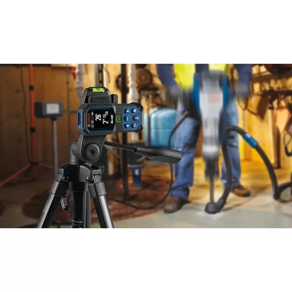imageBOSCH GLM16522 165 Ft Blaze Laser Distance Measure Includes 2 AA Batteries Belt Clip ampamp PouchGreen Laser