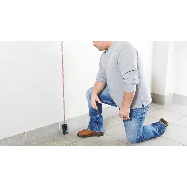 imageBOSCH GLM16522 165 Ft Blaze Laser Distance Measure Includes 2 AA Batteries Belt Clip ampamp PouchRed Laser