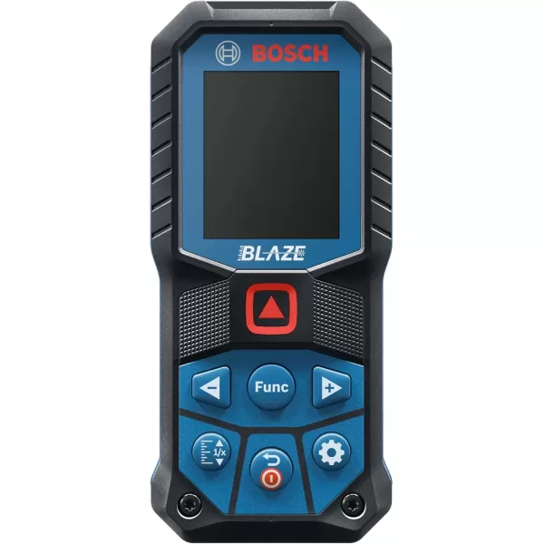 imageBOSCH GLM16522 165 Ft Blaze Laser Distance Measure Includes 2 AA Batteries Belt Clip ampamp PouchRed Laser