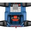imageBOSCH GRL400080CHVK REVOLVE 18V Connected SelfLeveling HorizontalVertical Rotary Laser Kit Includes CORE18V 4 Ah Battery ampamp Charger Tripod Grade Rod Receiver Carrying Case ampamp Accessories4000 ft Rotary Laser