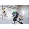 imageBOSCH GLL3330CG 200 Ft 12V Max Connected 360 Degree GreenBeam Laser Includes 20 Ah 12V Max LithiumIon Battery ampamp Charger AA1 Alkaline Battery Adapter Hard Carrying Case ampamp Accessories12V Green 3Plane Line Laser