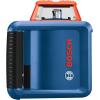 imageBOSCH GRL200040HVK REVOLVE SelfLeveling HorizontalVertical Rotary Laser Kit Includes Tripod Grade Rod Laser Receiver 2 D Batteries 4 AA Batteries Hard Carrying Case ampamp Accessories2000 ft Rotary Laser Kit