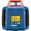 imageBOSCH GRL200040HVK REVOLVE SelfLeveling HorizontalVertical Rotary Laser Kit Includes Tripod Grade Rod Laser Receiver 2 D Batteries 4 AA Batteries Hard Carrying Case ampamp Accessories2000 ft Rotary Laser Kit
