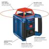 imageBOSCH GRL200040HVK REVOLVE SelfLeveling HorizontalVertical Rotary Laser Kit Includes Tripod Grade Rod Laser Receiver 2 D Batteries 4 AA Batteries Hard Carrying Case ampamp Accessories2000 ft Rotary Laser Kit