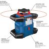 imageBOSCH GRL400080CHVK REVOLVE 18V Connected SelfLeveling HorizontalVertical Rotary Laser Kit Includes CORE18V 4 Ah Battery ampamp Charger Tripod Grade Rod Receiver Carrying Case ampamp Accessories4000 ft Rotary Laser Kit