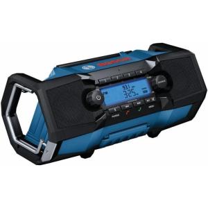 imageBOSCH GPB18V2CN 18V Compact Portable Jobsite Radio with Bluetooth 50 100 Ft Range 120V ACDC Power Adapter Included