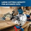 imageBOSCH GCM12SD 15 Amp 12 Inch Corded DualBevel Sliding Glide Miter Saw with 60 Tooth Saw BladeMiter Saw
