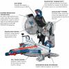 imageBOSCH GCM18V12GDCN14 PROFACTOR 18V 12 In DualBevel Glide Miter Saw Kit with 1 CORE18V 8 Ah High Power BatteryTool Only