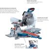 imageBOSCH GCM18V12SDN14 PROFACTOR 18V 12 In DualBevel Slide Miter Saw Kit with 1 CORE18V 8 Ah High Power BatteryTool Only