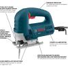 imageBOSCH JS260 TopHandle Jig Saw  60 Amp Motor Variable Speed Control LowVibration Plunging Design Toolless Blade Change System  Ideal for Accurate and Smooth CuttingJigsaw Only