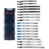 imageBOSCH T30C TShank MultiPurpose Jigsaw Blades 30 Piece Assorted Jig Saw Blade Set for Cutting Wood and Metal18Pack