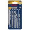 imageBOSCH T30C TShank MultiPurpose Jigsaw Blades 30 Piece Assorted Jig Saw Blade Set for Cutting Wood and Metal5Pack