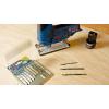 imageBOSCH T5002 TShank MultiPurpose Jigsaw Blades 10 Piece Assorted Jig Saw Blade Set for Cutting Wood and Metal