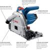 imageBosch Tools Track Saw  GKT13225L 612 In Precision Saw with Plunge Action ampamp Carrying Case