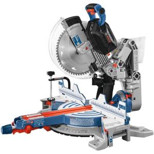 imageBOSCH GCM18V12GDCN14 PROFACTOR 18V 12 In DualBevel Glide Miter Saw Kit with 1 CORE18V 8 Ah High Power BatteryTool Only
