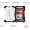 imageBOSCH DDMS40 40Piece Assorted Impact Tough Drill Drive Custom Case System Set for Drilling and Driving ApplicationsDrill Drive