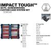 imageBOSCH DDMS40 40Piece Assorted Impact Tough Drill Drive Custom Case System Set for Drilling and Driving ApplicationsScrewdriving