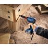 imageBOSCH GXL18V496B22 18V 4Tool Combo Kit with Compact Tough 12 In DrillDriver TwoInOne 14 In and 12 In BitSocket Impact Driver Compact Reciprocating Saw LED Worklight and 2 Ah Batteries