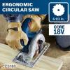 imageBOSCH GXL18V501B25 18V 5Tool Combo Kit with 2In1 BitSocket Impact DriverWrench 12 In Hammer DrillDriver Reciprocating Saw Circular Saw LED Worklight and 2 CORE18V 4 Ah Compact Batteries6Tool Combo Kit