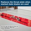 imageBOSCH TS1014 Table Saw Dado Insert