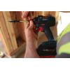 imageBosch GXL18V232B22 18V 2Tool Combo Kit with Compact Tough 12 In DrillDriver 14 In and 12 In TwoInOne BitSocket Impact Driver and 2 20 Ah SlimPack Batteries Blue