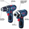 imageBOSCH 12V Max 2Tool Brushless Combo Kit with 38 In DrillDriver 14 In Hex Impact Driver and 2 2 Ah Batteries GXL12V220B2212V Kit
