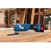 imageBOSCH GOP18V34N 18V Brushless StarlockPlus Oscillating MultiTool Bare Tool Cordless Variable Speed with 114 In BiMetal Plunge Cut Bladew 18V 2 Ah Battery