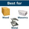 imageBOSCH MS4034 34Piece Drilling and Driving Mixed Set with Included Case for Applications in Wood Metal Masonry41pc