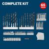 imageBOSCH MS4034 34Piece Drilling and Driving Mixed Set with Included Case for Applications in Wood Metal Masonry65pc
