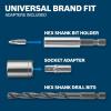 imageBOSCH MS4034 34Piece Drilling and Driving Mixed Set with Included Case for Applications in Wood Metal Masonry65pc